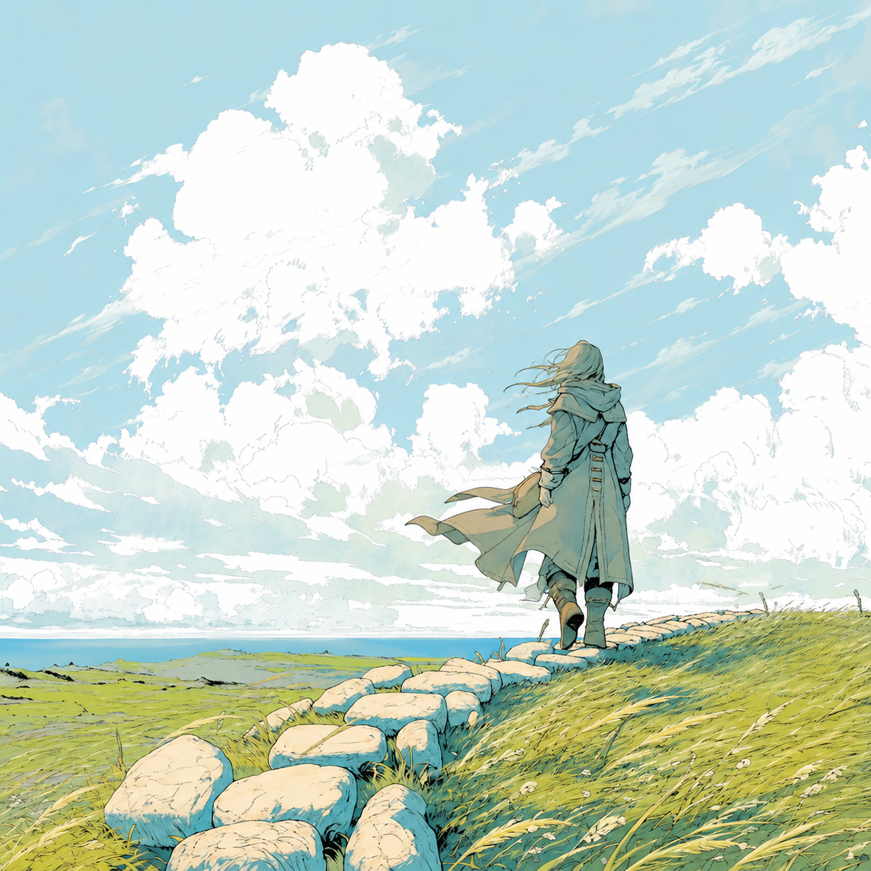 風と一緒に cover art